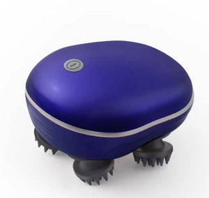 Scalp Massager with Advance Red Light Therapy | Portable Head Kneading Hair Scalp Massager with Advance Red Light Therapy & 3 Speed Mode for Boosting Hair Growth, Hair Fall Control, Scalp Therapy